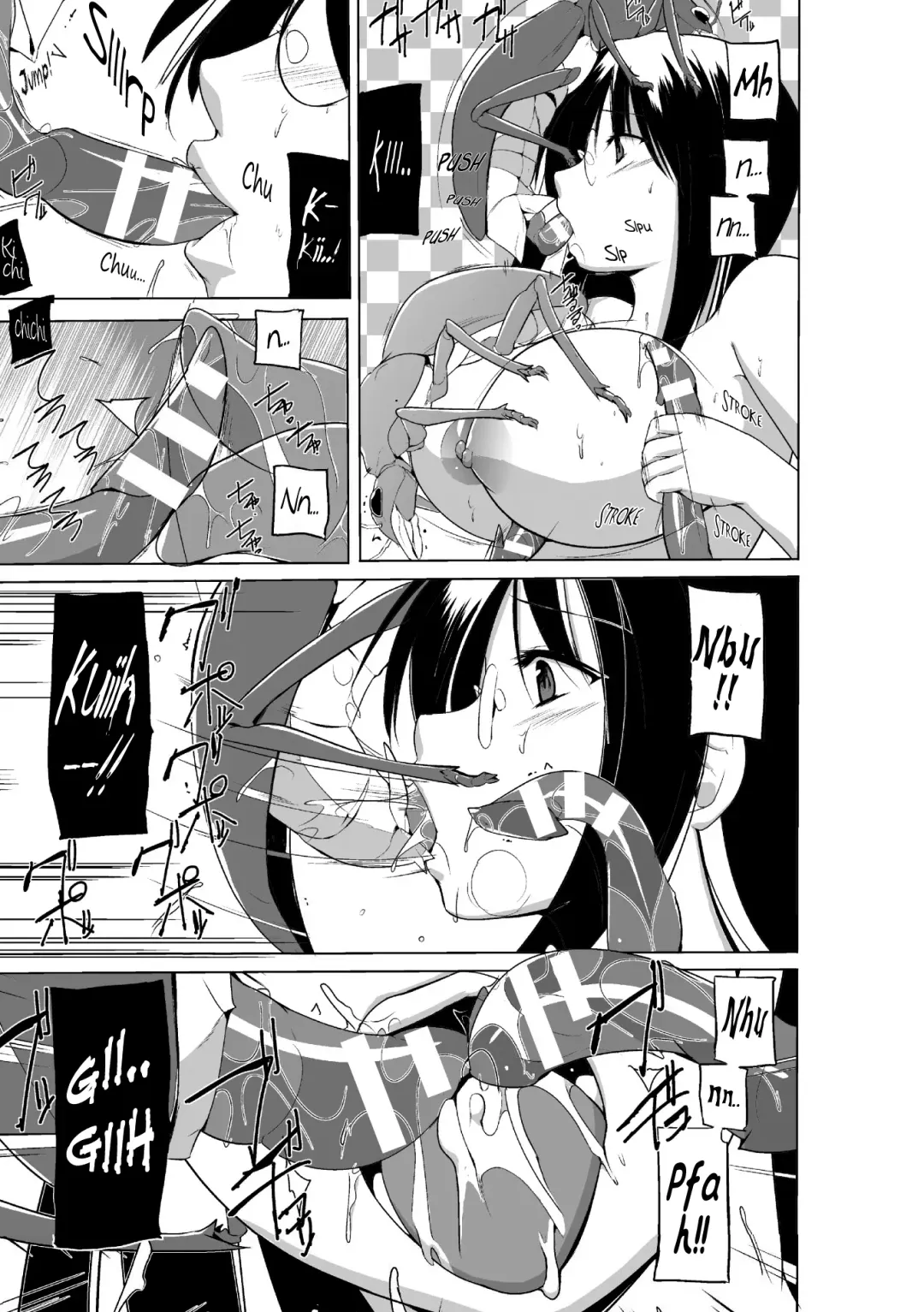 [Chiba Tetsutarou] Mushi Asobi Oyako Koubi | Insect Play - Mother and Daughter Bug Rape Fhentai - Page 117