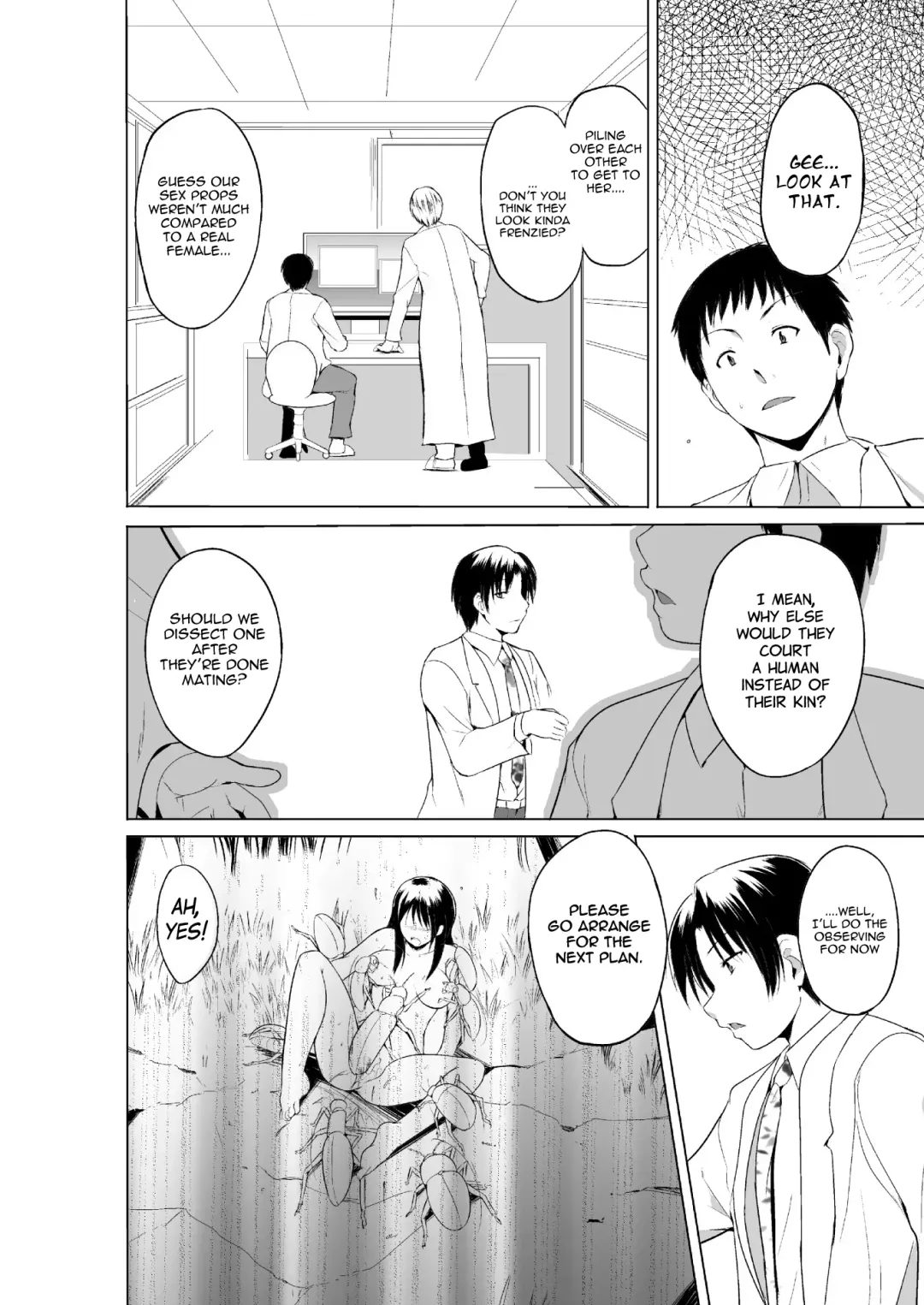 [Chiba Tetsutarou] Mushi Asobi Oyako Koubi | Insect Play - Mother and Daughter Bug Rape Fhentai - Page 118