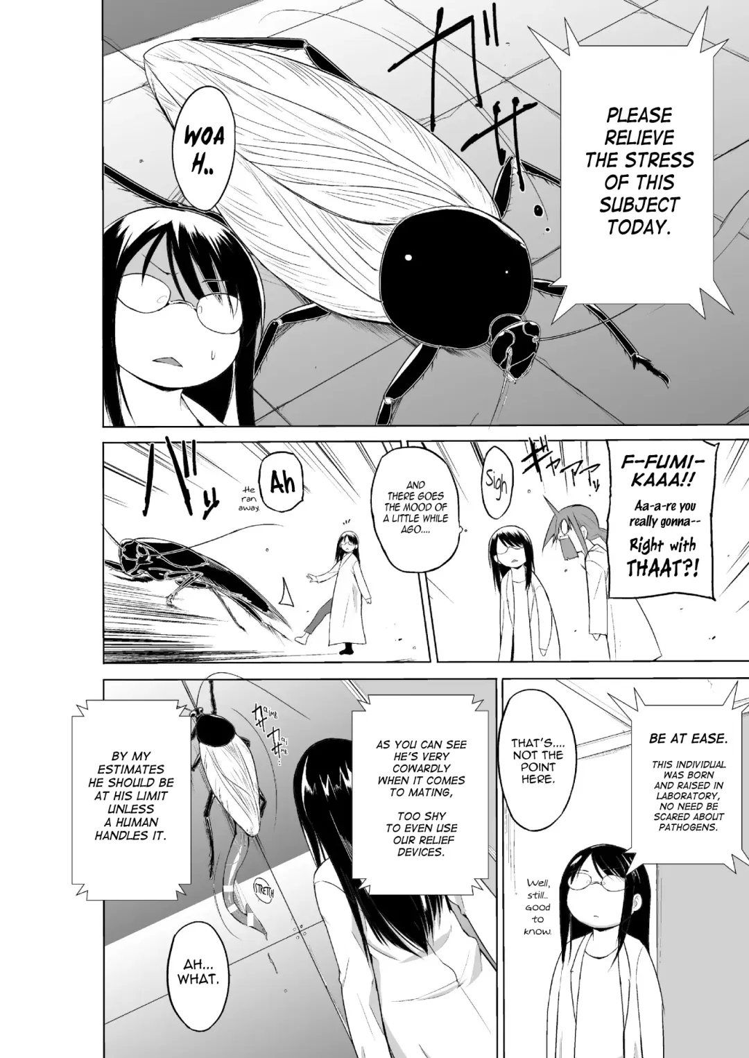 [Chiba Tetsutarou] Mushi Asobi Oyako Koubi | Insect Play - Mother and Daughter Bug Rape Fhentai - Page 130