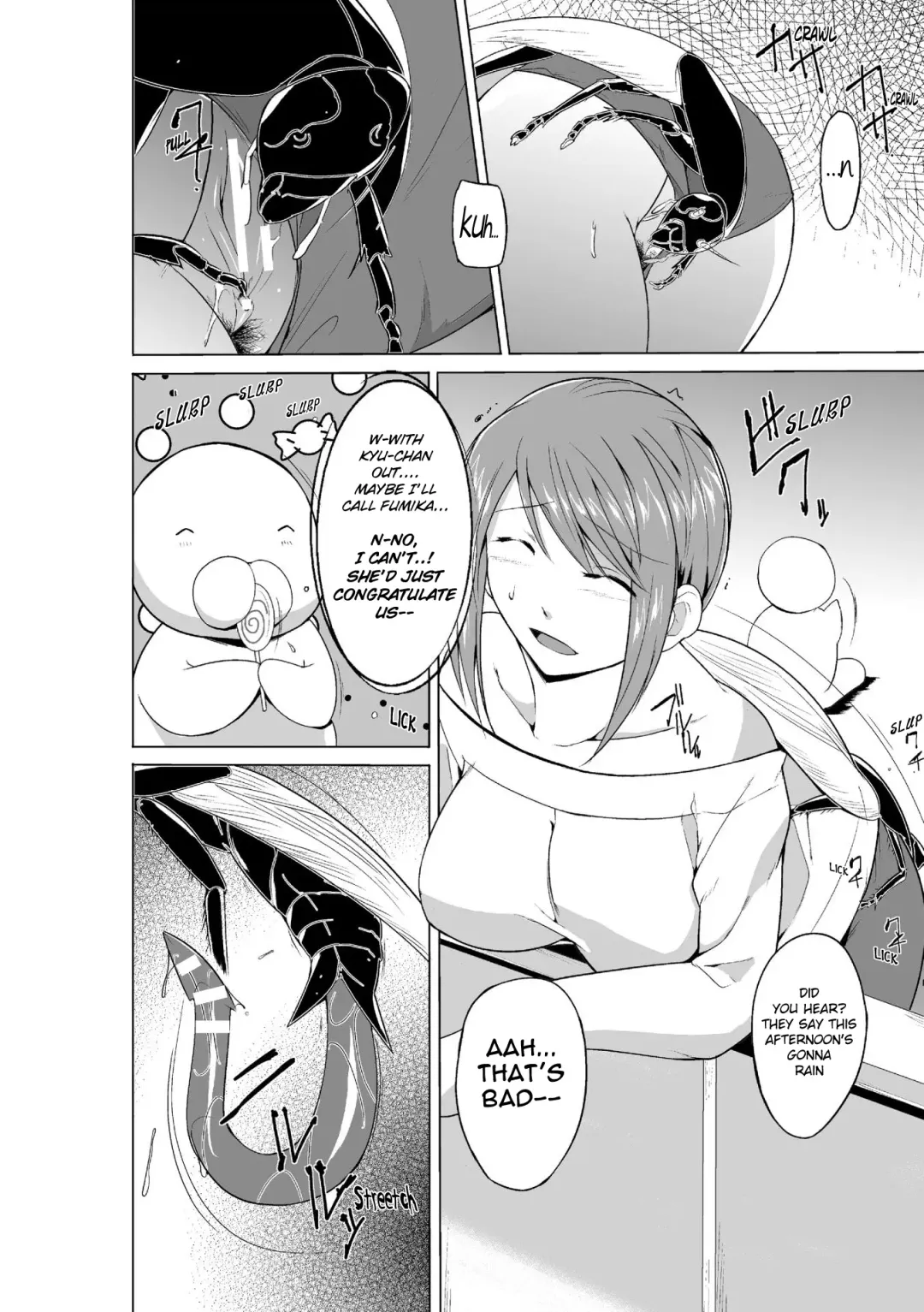 [Chiba Tetsutarou] Mushi Asobi Oyako Koubi | Insect Play - Mother and Daughter Bug Rape Fhentai - Page 170