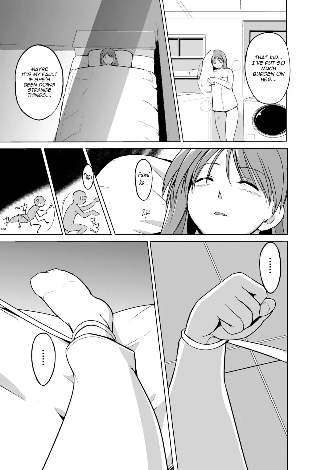 [Chiba Tetsutarou] Mushi Asobi Oyako Koubi | Insect Play - Mother and Daughter Bug Rape Fhentai - Page 49