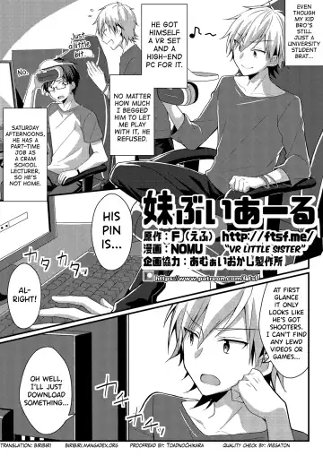 Read [Nomu] Imouto VR | Sister VR - Fhentai
