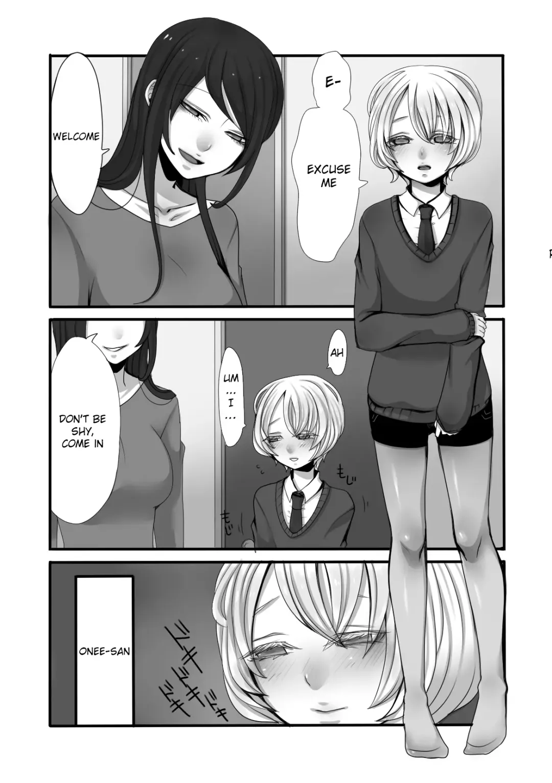 [Sansyouo] Futanari Onee-san to Shota | Futanari Onee-san & Shota Fhentai - Page 2