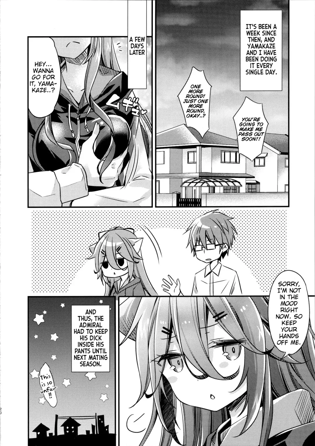 [Kurun] Yamakaze Nyanko wa Gaman ga Dekinai Fhentai - Page 20