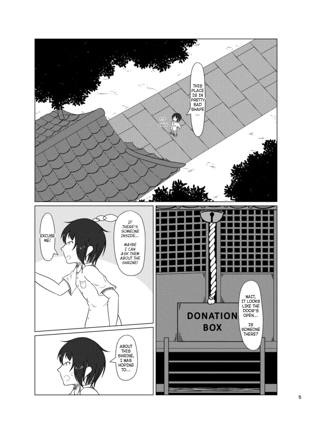 [Kotora Nue] Inari Matsururu Yashiro ni te | Shrine of the Sacred Fox (decensored) Fhentai - Page 5