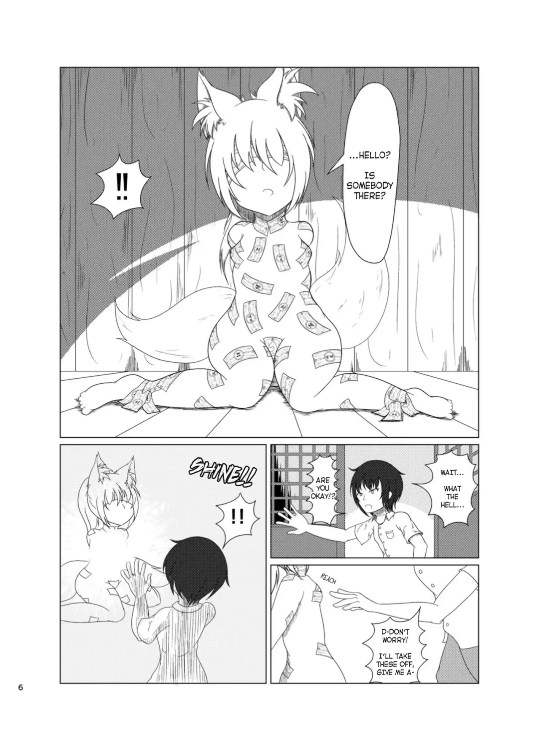 [Kotora Nue] Inari Matsururu Yashiro ni te | Shrine of the Sacred Fox (decensored) Fhentai - Page 6