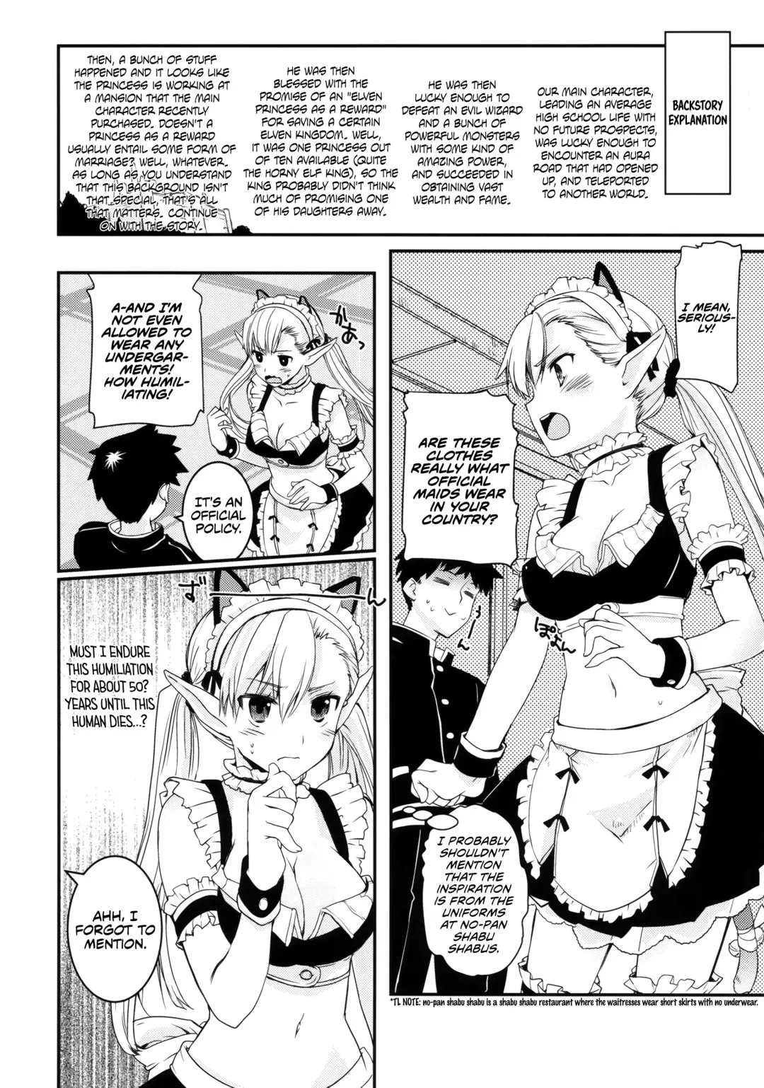 [Makita Yoshiharu] Uchi no Maid wa Elf no Hime-sama! | My Maid is an Elf Princess! Fhentai - Page 5
