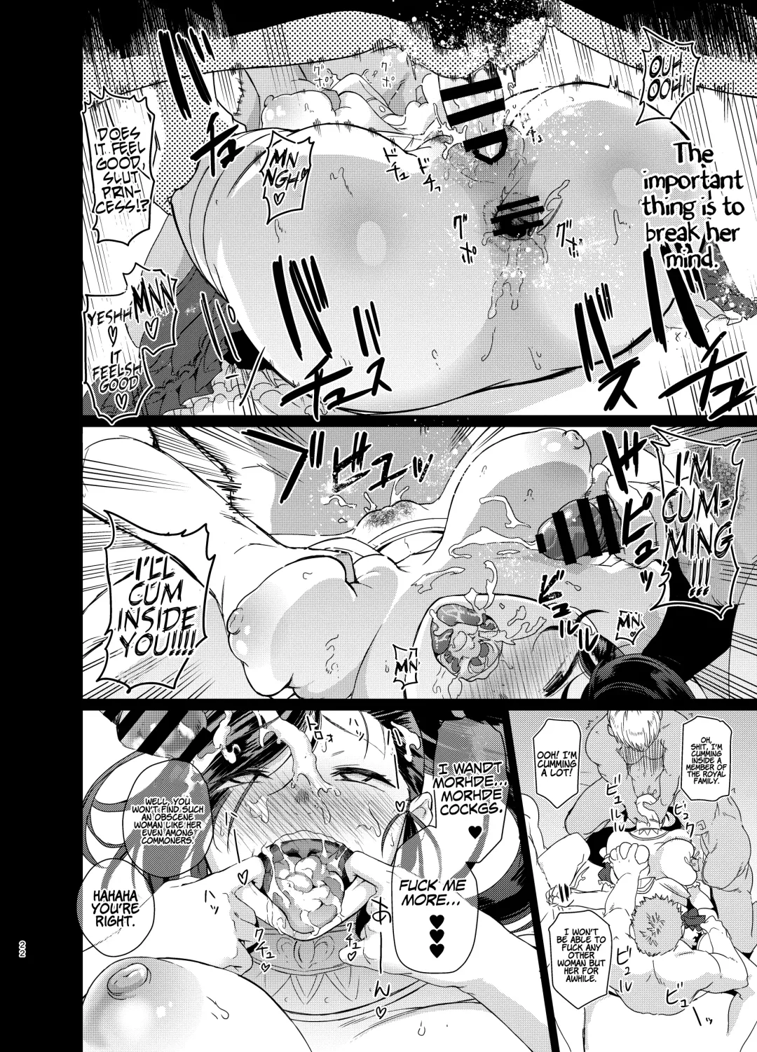 [Kurosu Gatari] Grotta no Shouki | Octagonia's Prostitute Princess Fhentai - Page 21