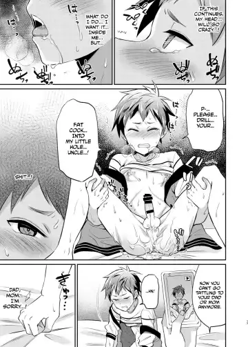 [Erutasuku] Dakara Boku wa Shinyuu no Musuko o Okasu | That's Why I'm Going to Rape My Best Friend's Son Fhentai - Page 18