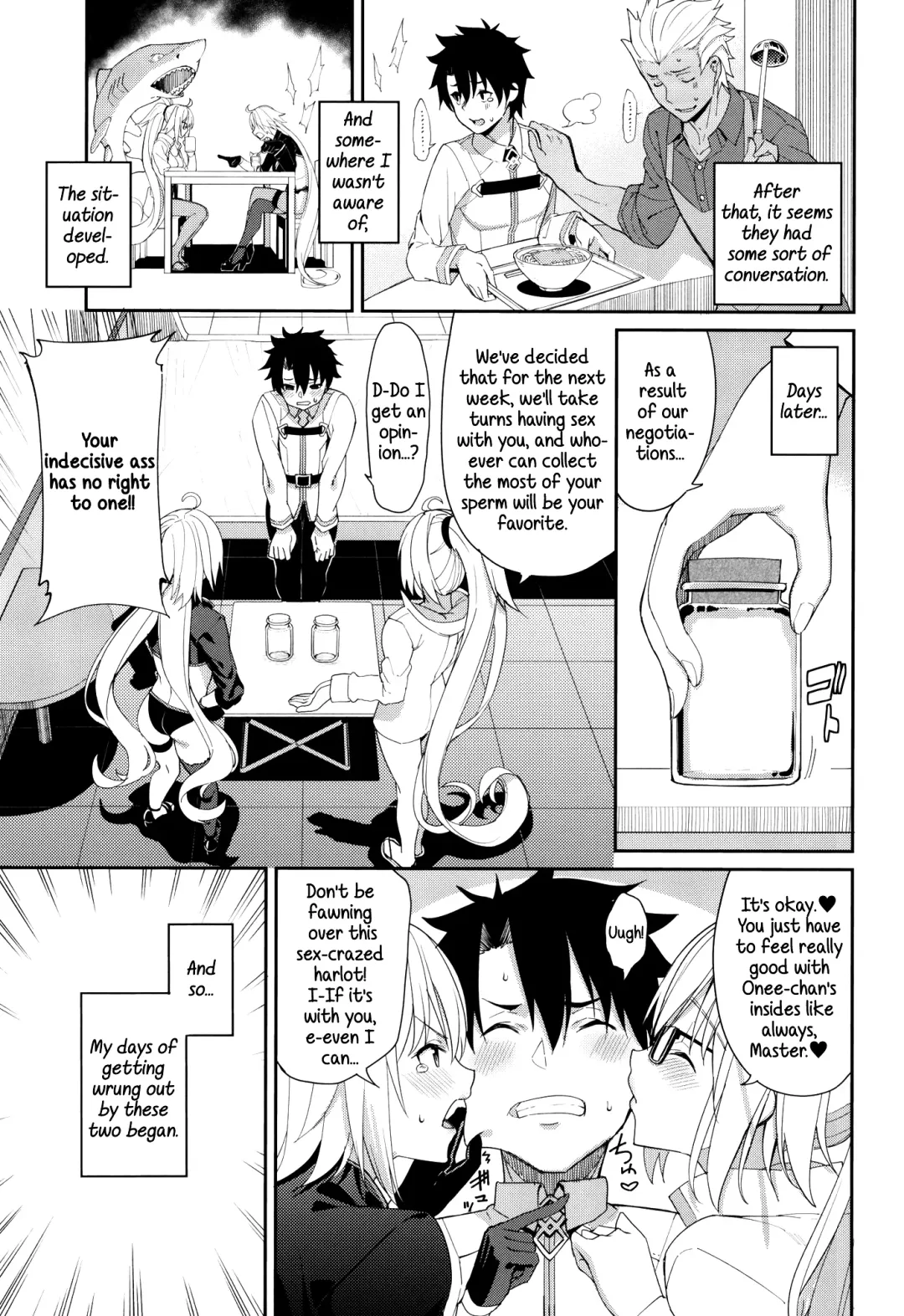 [Tel] Jeanne to Alter no Sakusei Shuukan | A Week Of Getting Milked By Jeanne And Alter Fhentai - Page 4
