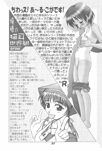 [Efink - R-koga] Sekai de Ichiban Neko Maid Fhentai - Page 39