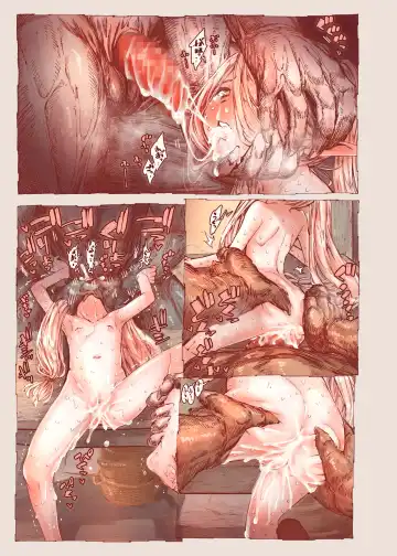 [Kyaradain] Chiisana Elf to Yaban na Juujin Fhentai - Page 39