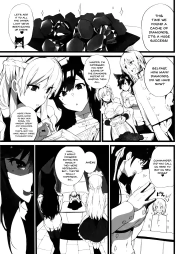 [Armadillo Daiji] Mukakin Shirei ni Yubiwa o Kawaseru Saigo no Houhou 3 | The Last Way to Make Your F2P Commander Buy You a Ring 3 Fhentai - Page 2