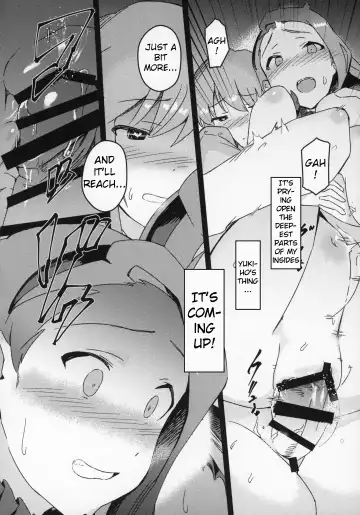 [Momo No Suidousui] Yuki Chinpo Futanari Yukiho ga Bousou shite Iori to Ecchi shichau Hon Fhentai - Page 15