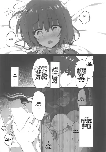 [Yuzuna Hiyo] Onii-chan no Soba ni Ite mo Ii desu ka...? | Is it okay if I stay by Onii-chan's side...? Fhentai - Page 6