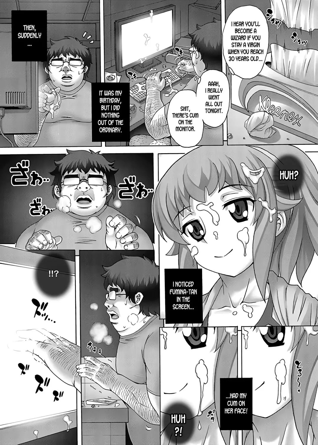 [Kotobuki Utage] Anime Yome Ichijiteishi! Monitor-nai no Yome ni Eroi Koto o Shimakuru Hanashi Fhentai - Page 6