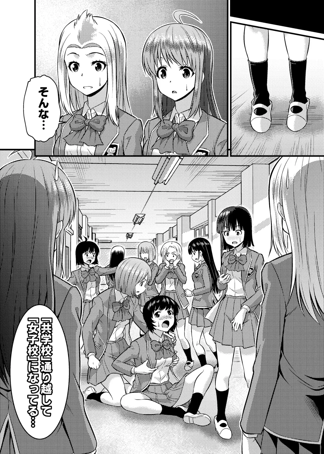 [Kaneko Naoya - Mashiro - Nagi] Danshiko ga kyo gakko ni!? Pinto hazure no nazo shojo! ＋ α | Boys School becomes a Mixed-Sex School!? Mystery Girl Out of Focus! ＋ α Fhentai - Page 28