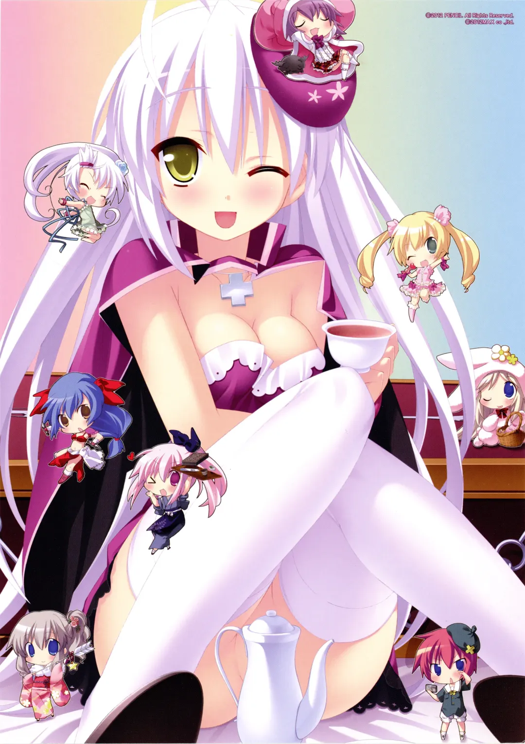 [Kannagi Rei - Kotamaru] Twinkle☆Crusaders Passion Star Stream Visual Fanbook Fhentai - Page 2