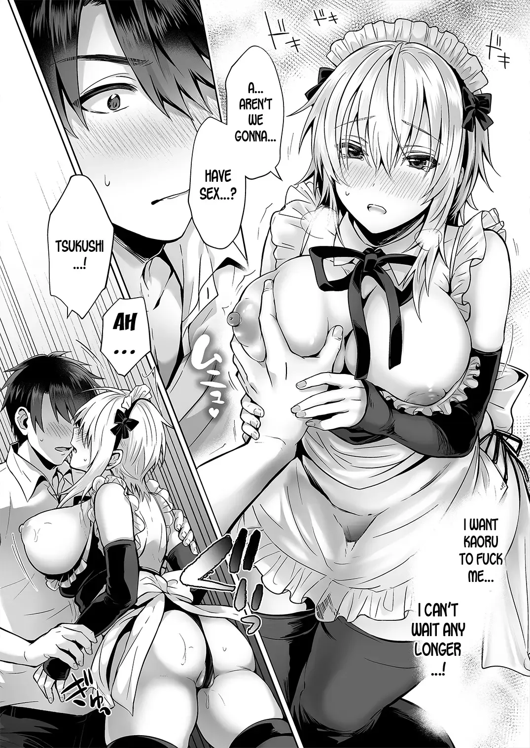 [Uten Ameka] Ore No Shinyuu Wa TS (Seitenka) Taishitsu 2 ~Nyotaika Osananajimi To Maid Play Suru Hanashi~ Fhentai - Page 8