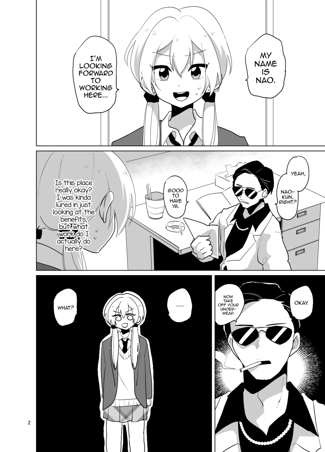 [Urakuso] Josou Gal Nao-kun Chousen! Ura Beit! Fhentai - Page 3