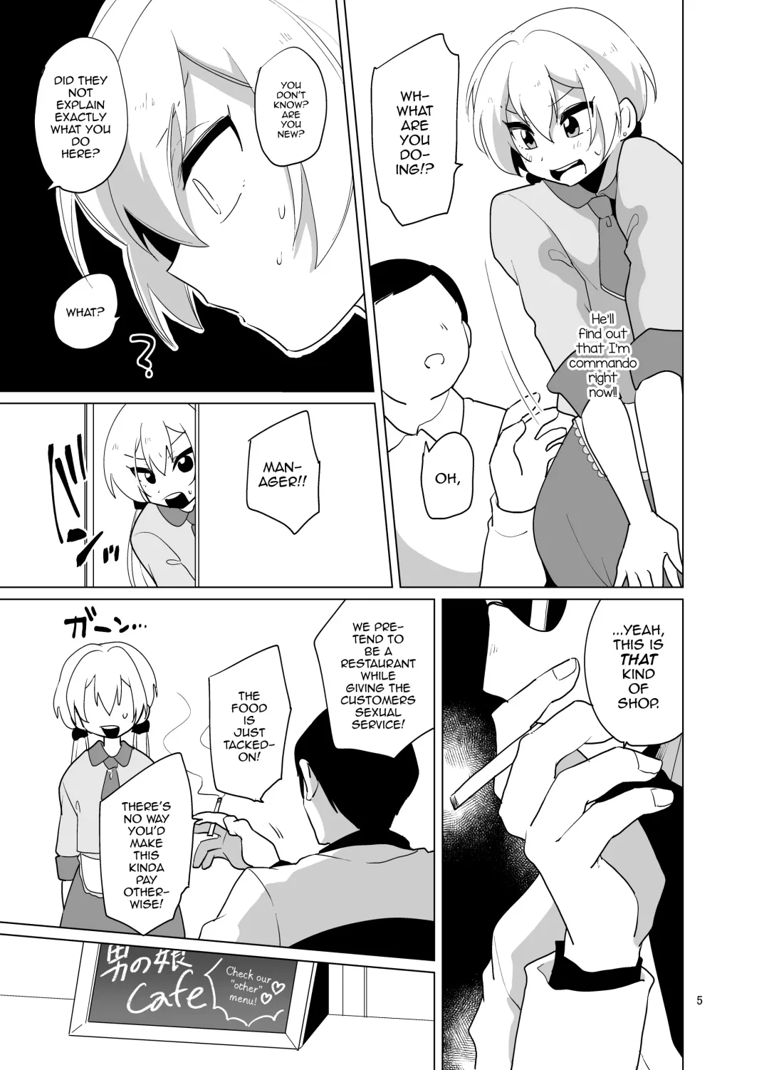 [Urakuso] Josou Gal Nao-kun Chousen! Ura Beit! Fhentai - Page 6
