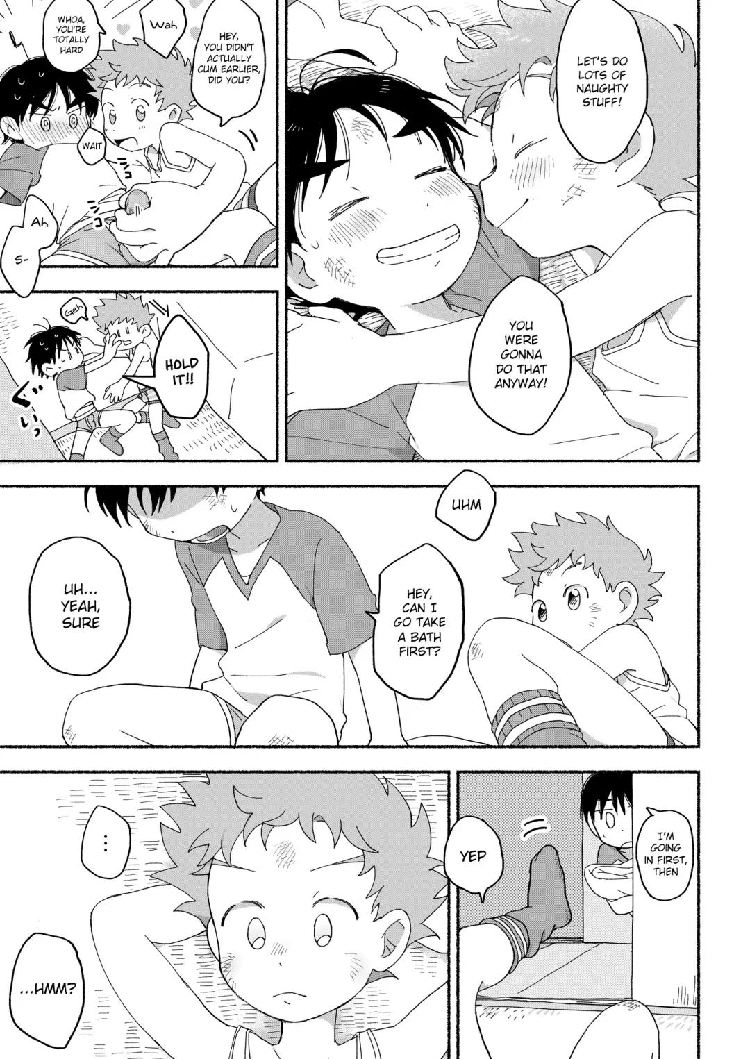[Tare Mayuzou] Futarikiri no Otomarikai | A Sleepover For Just The Two Of Them Fhentai - Page 10