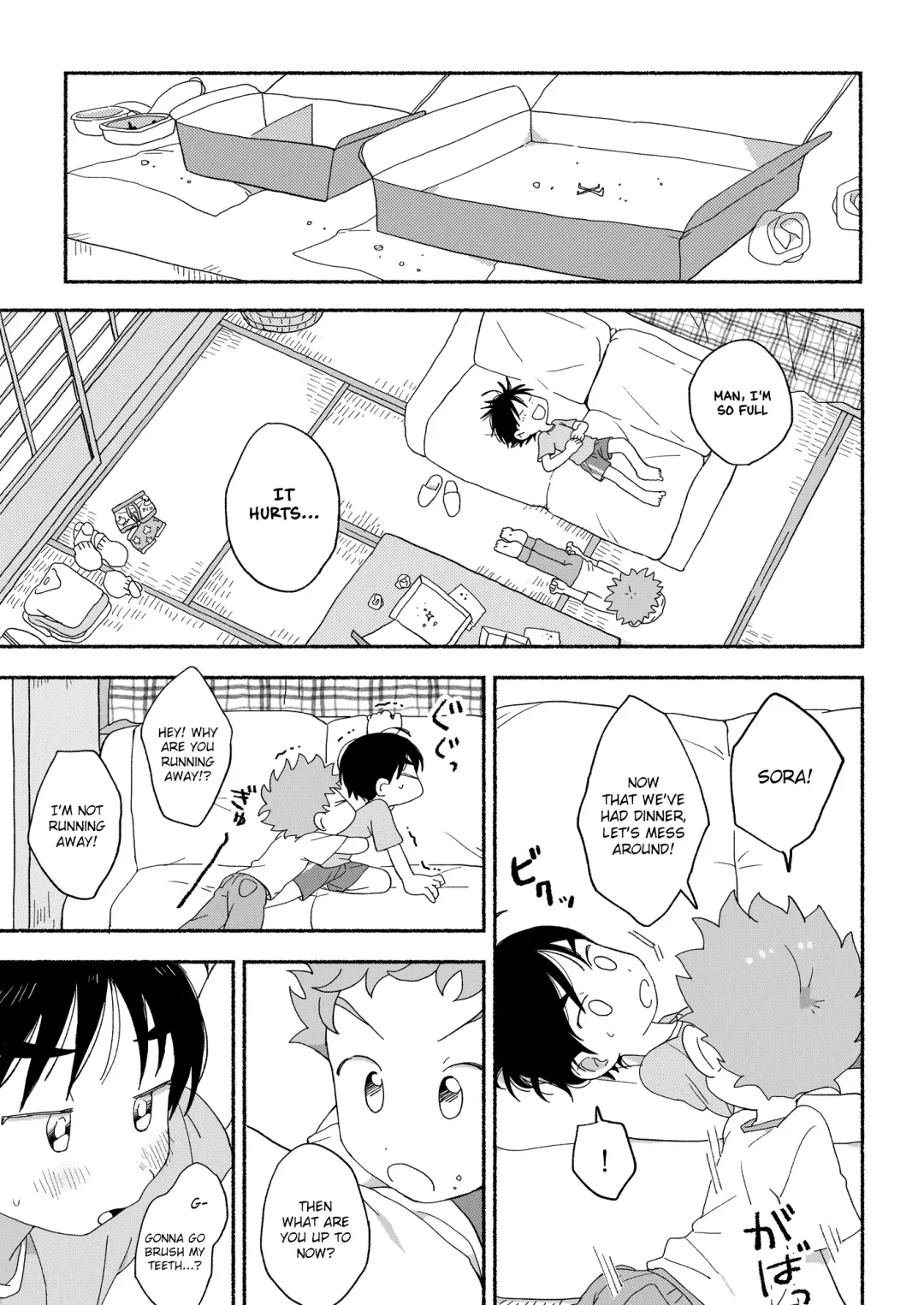 [Tare Mayuzou] Futarikiri no Otomarikai | A Sleepover For Just The Two Of Them Fhentai - Page 16