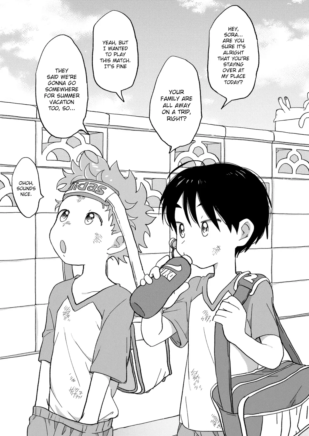 [Tare Mayuzou] Futarikiri no Otomarikai | A Sleepover For Just The Two Of Them Fhentai - Page 2