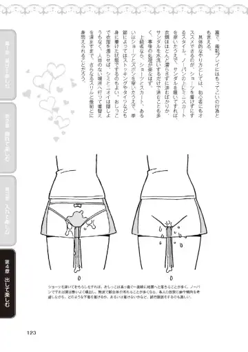 野外羞恥プレイ・露出青姦完全マニュアル イラスト版……そとプレッ！ Fhentai - Page 125