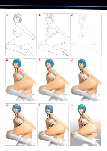 [Norve Watanabe] SENSUAL Vol.17 EVA GIRLS ILLUSTRATIONS 6 Fhentai - Page 17