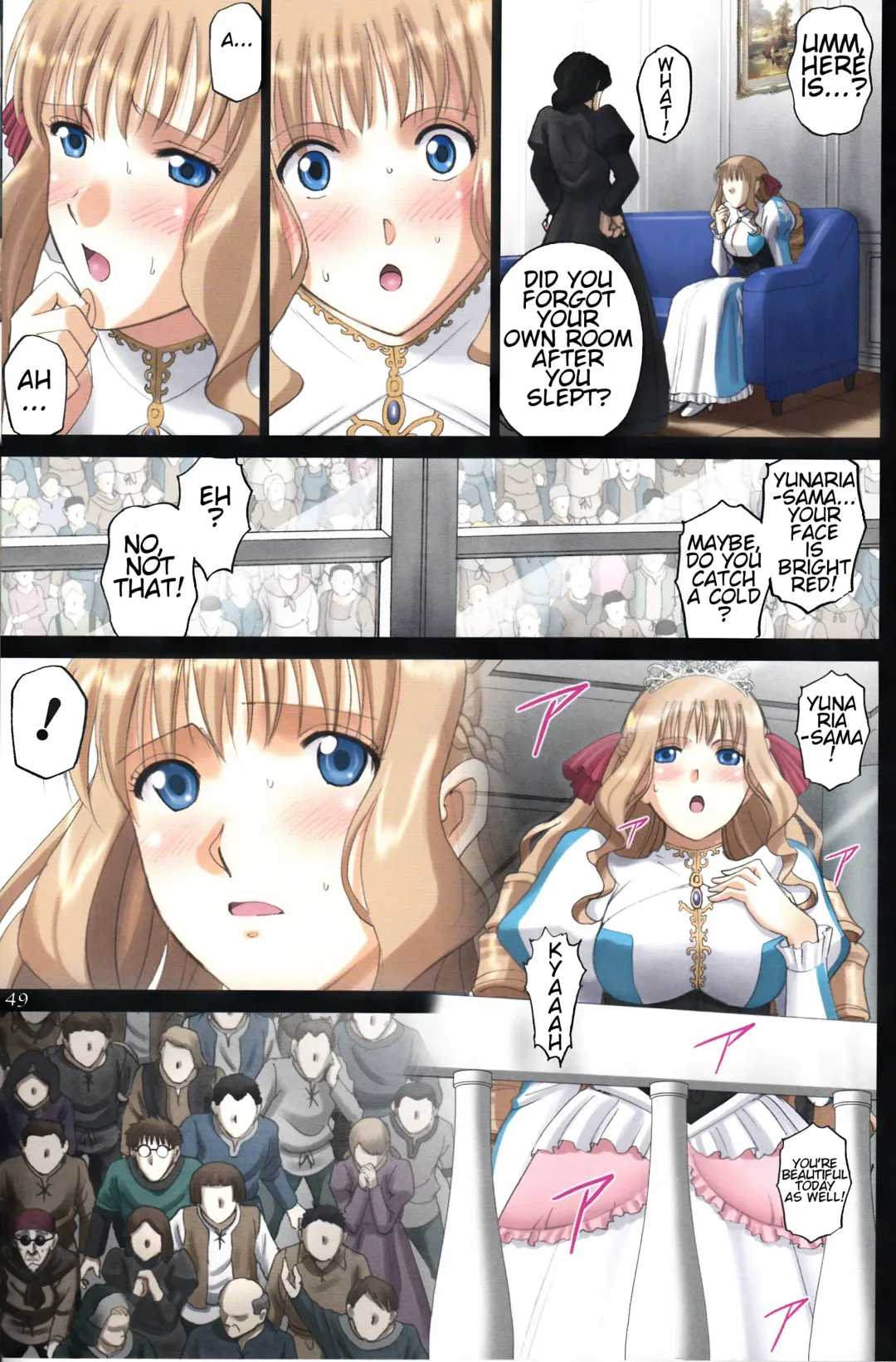 [Smac] Roshutsu Otome Fantasy " Oujo wa inbina mi rare makuri ~Yunaria Fon Vitoria ~ FINAL" Fhentai - Page 48