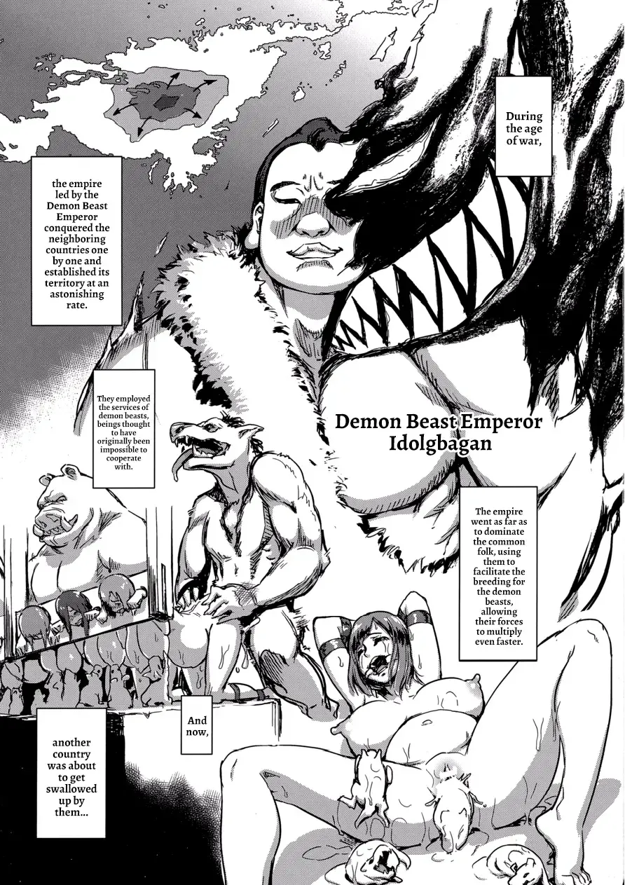 [Enoughmin] Majuu Teikoku Hishi Otto no Tame ni Kairaku Goumon ni Taeru Boukoku no Ouhi Fhentai - Page 3