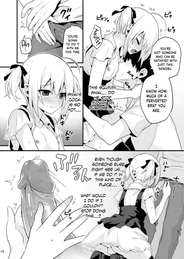 [Lew] Kawaii Otouto wa Onii-chan no Tame ni Imouto ni Narubeki! Sono 2 (decensored) Fhentai - Page 15