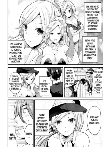 [Labui] Nyotaika shite jomahoushi ni naru | Turn Into a Woman and Become a Female Mage Fhentai - Page 4