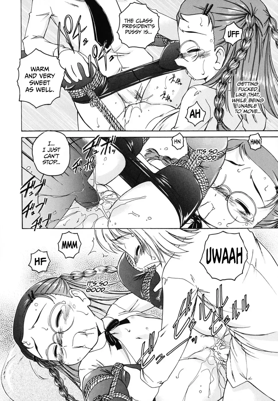 [Wanyanaguda] Iinchou no Himitsu | The Class President's Secret Fhentai - Page 32