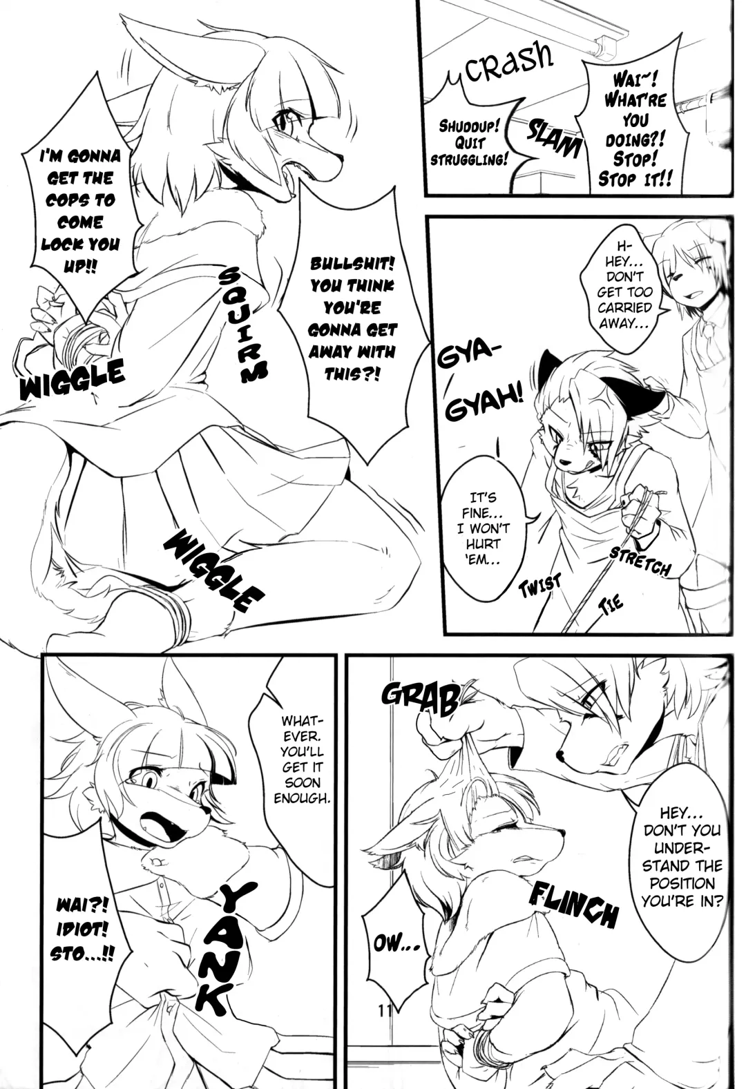 [Inumimi Moeta - Ugou Gou - Urekemo Lala] Josou Hobaku | Crossdresser Capture Fhentai - Page 10