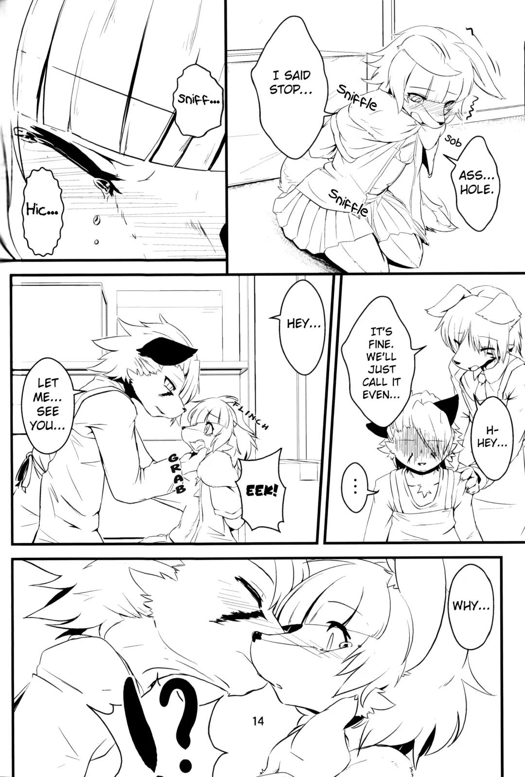 [Inumimi Moeta - Ugou Gou - Urekemo Lala] Josou Hobaku | Crossdresser Capture Fhentai - Page 13
