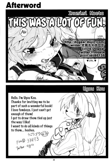 [Inumimi Moeta - Ugou Gou - Urekemo Lala] Josou Hobaku | Crossdresser Capture Fhentai - Page 29