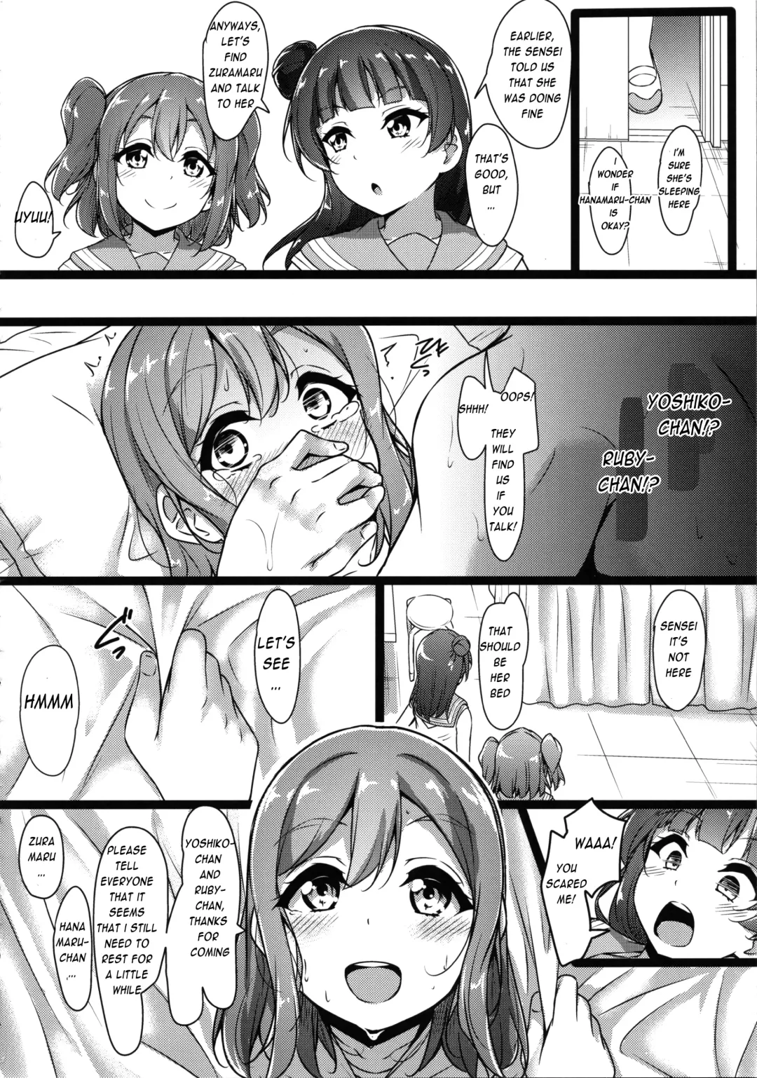 [Yopparai Oni] HANAKAN School Mizugi de Nande zura!? Fhentai - Page 24