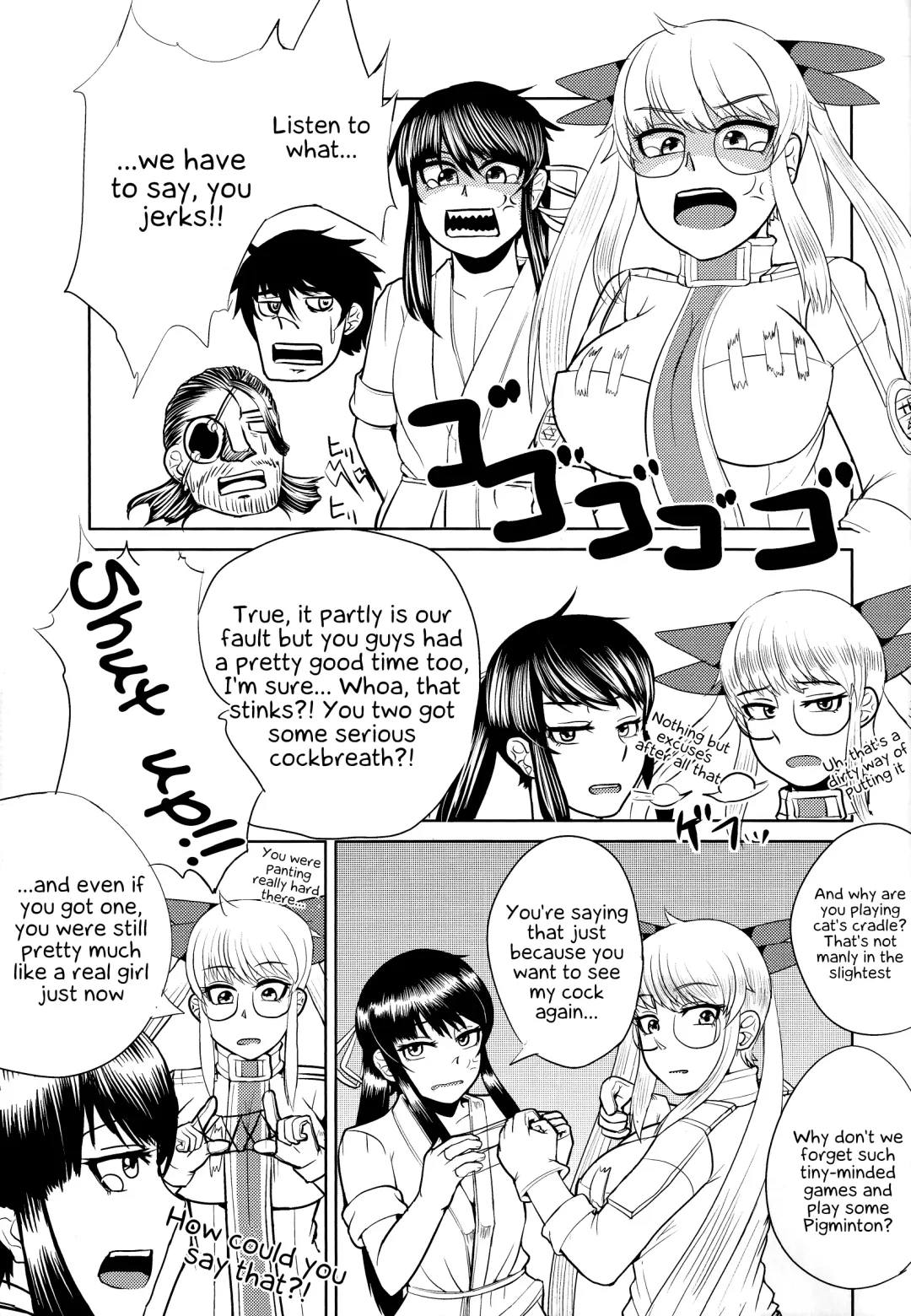 [Yanase Kotatsu] Nagasarerumama Yoicchi to Oppai-nu ga Toyotoyo to Nobunobu ni Yararechau Hon | Drifting Along, Yoichi and Boobieinu End Up Being Ravaged by Toyotoyo and Nobunobu Fhentai - Page 27
