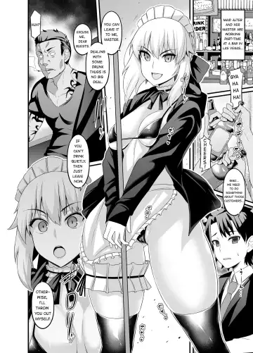 Read [Ankoman] Maid Alter, Bar no Beit-chuu Chinpira to Kenka suru - Fhentai