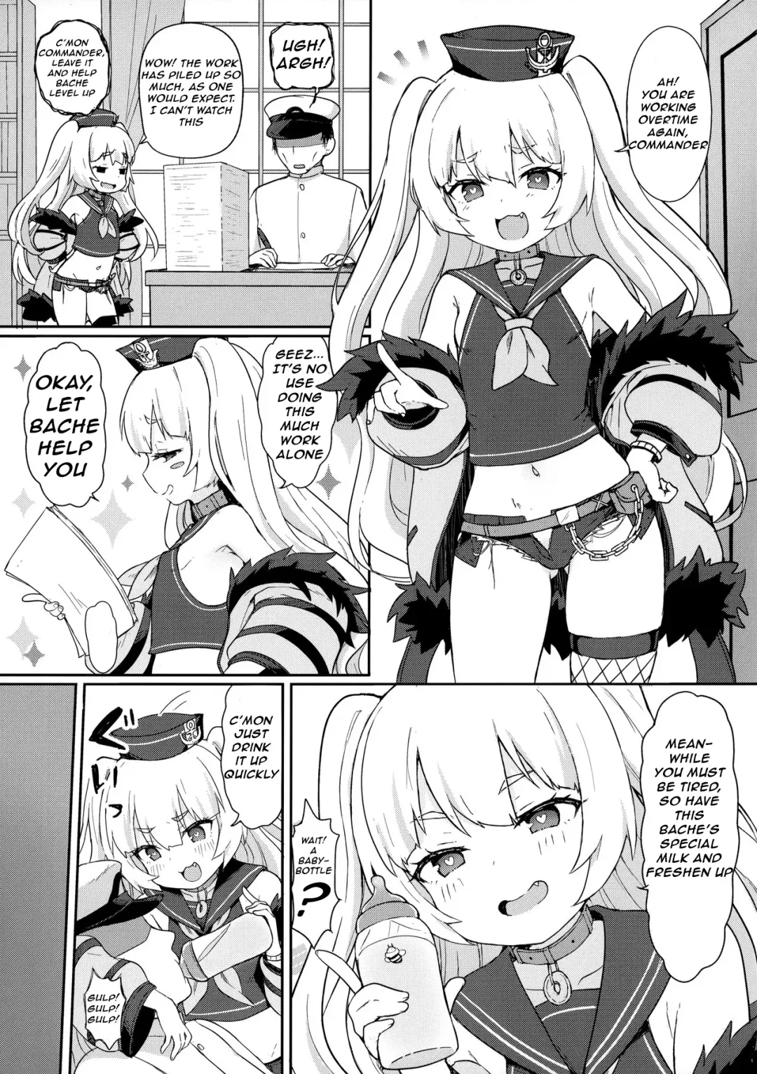 [Momosawa] Bache ni Bacchiri Omakase! | Leave it to the Bache! Fhentai - Page 2