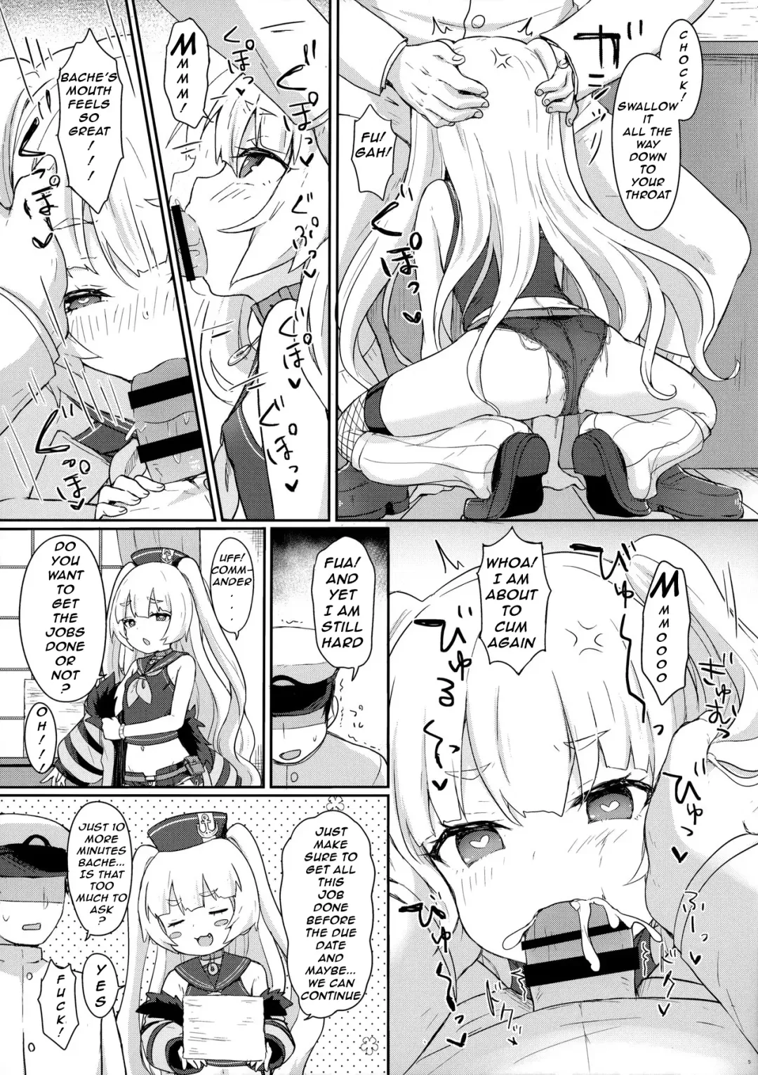[Momosawa] Bache ni Bacchiri Omakase! | Leave it to the Bache! Fhentai - Page 6