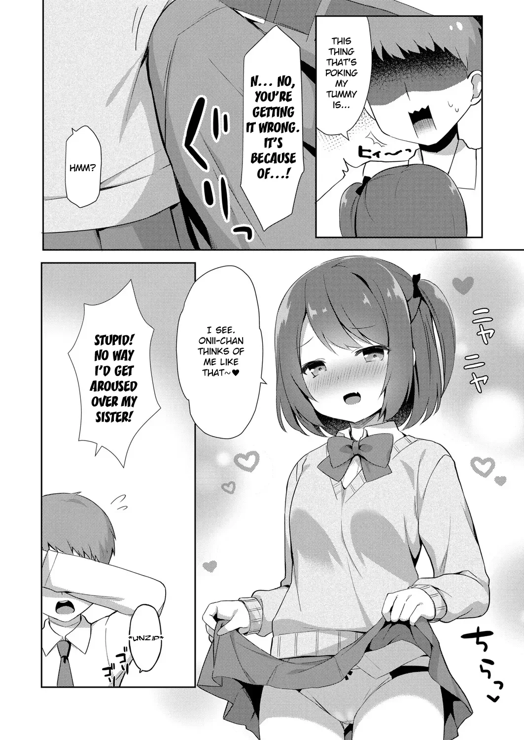 [Tiger] Yuuwaku Imouto #1 Onii-chan-chi ni Otomari | Little Sister Temptation #1 Staying at Onii-chan's apartment Fhentai - Page 4