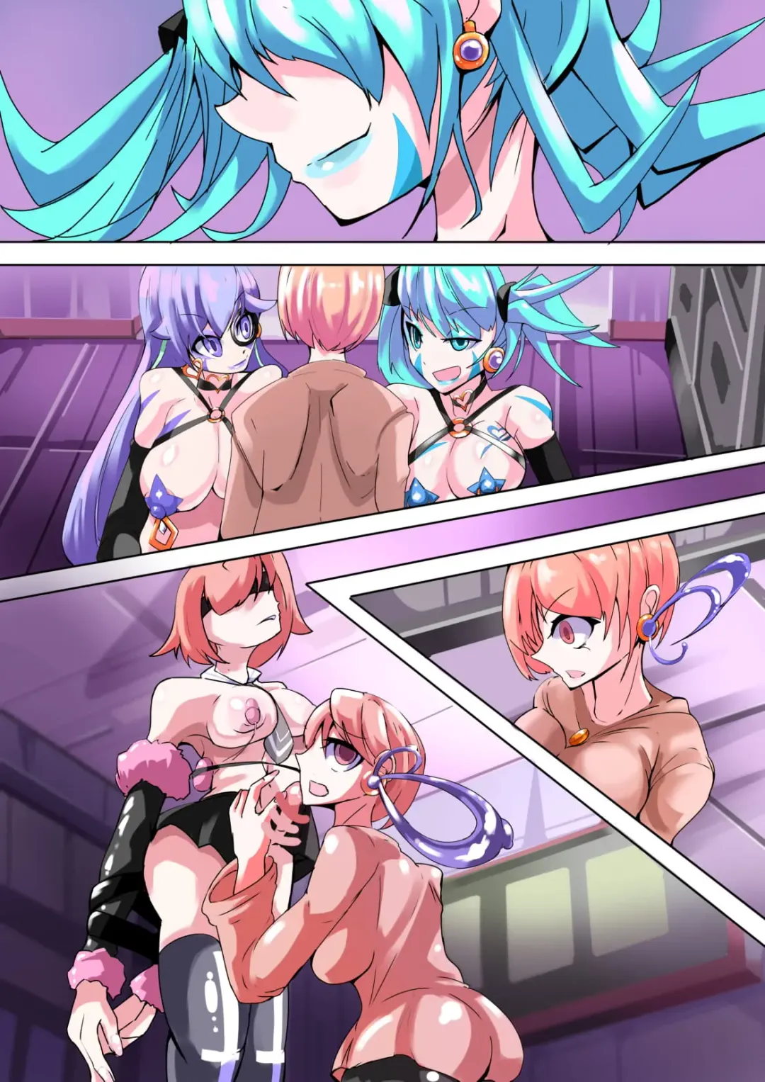 [Aruma] Futanari Dorei Gakuen-ka Keikaku 6 Fhentai - Page 58