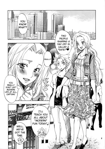 [Yu-ri] Taichou to Date! | A Date with Captain! Fhentai - Page 2