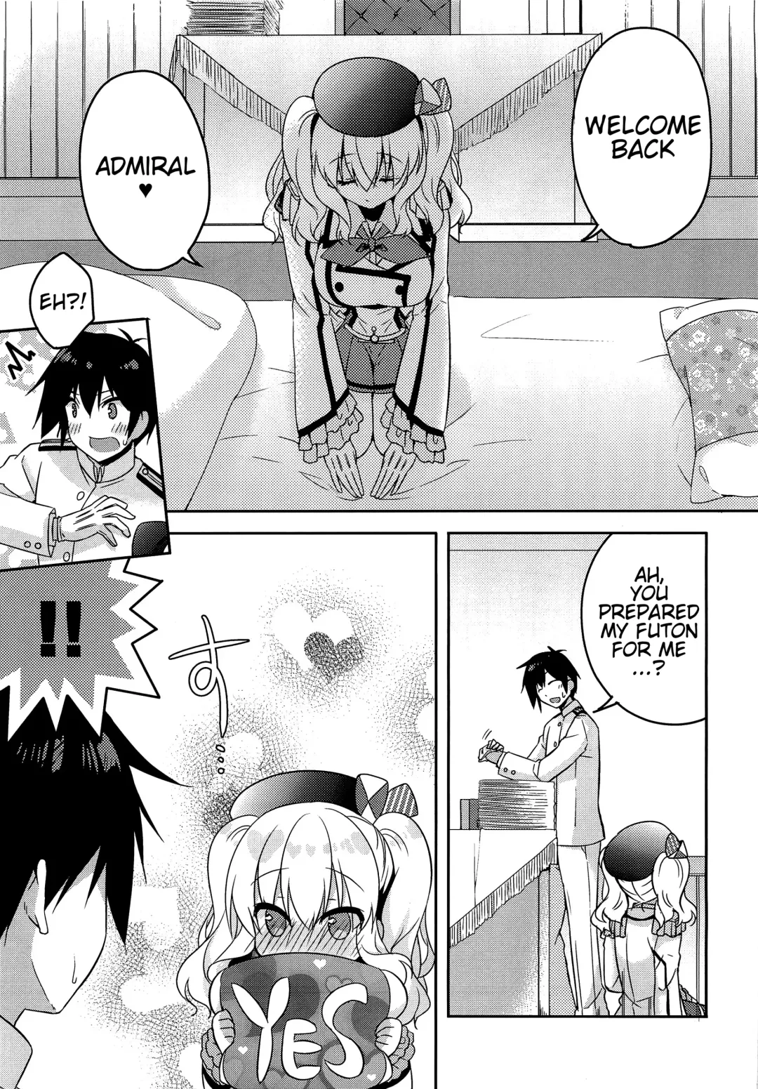 [Ringo Sui] Doutei Teitoku to Babumi Kashima-san | The Virgin Admiral and a Kashima-san Whose Maternal Instinct Has Been Awakened Fhentai - Page 4