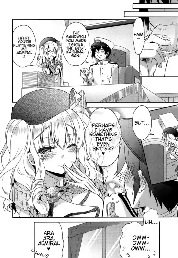 [Ringo Sui] Doutei Teitoku to Babumi Kashima-san | The Virgin Admiral and a Kashima-san Whose Maternal Instinct Has Been Awakened Fhentai - Page 17