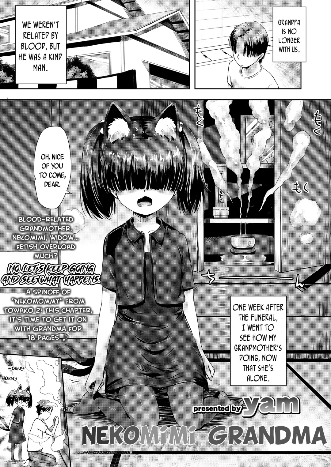 [Yam] Nekomimi Baa-chan | Nekomimi Grandma Fhentai - Page 3