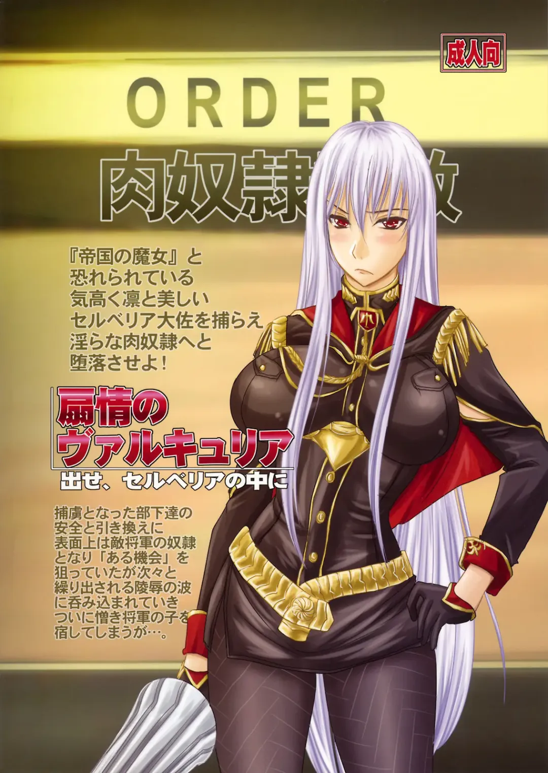 [Nozarashi Satoru] Senjou no Valkyria Dase, Selvaria no Naka ni Fhentai - Page 42